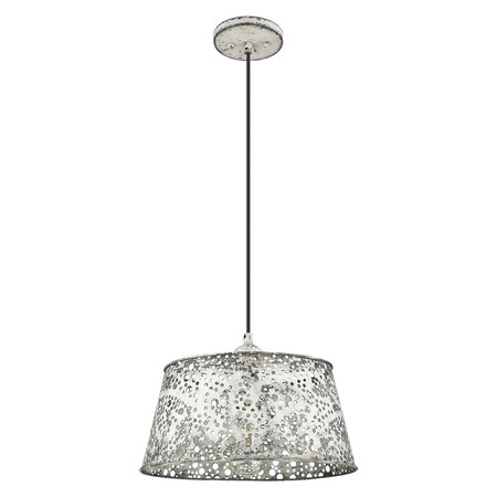 Acclaim Lighting Iris 1-Light Aged Ivory Pendant IN31513AI